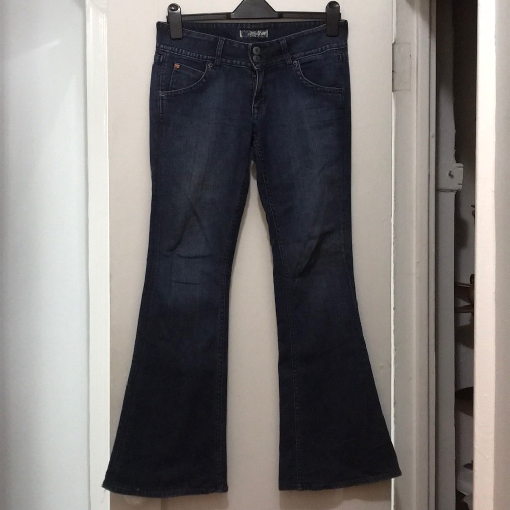 Hudson Bellbottom Jeans, size 27, inseam 29